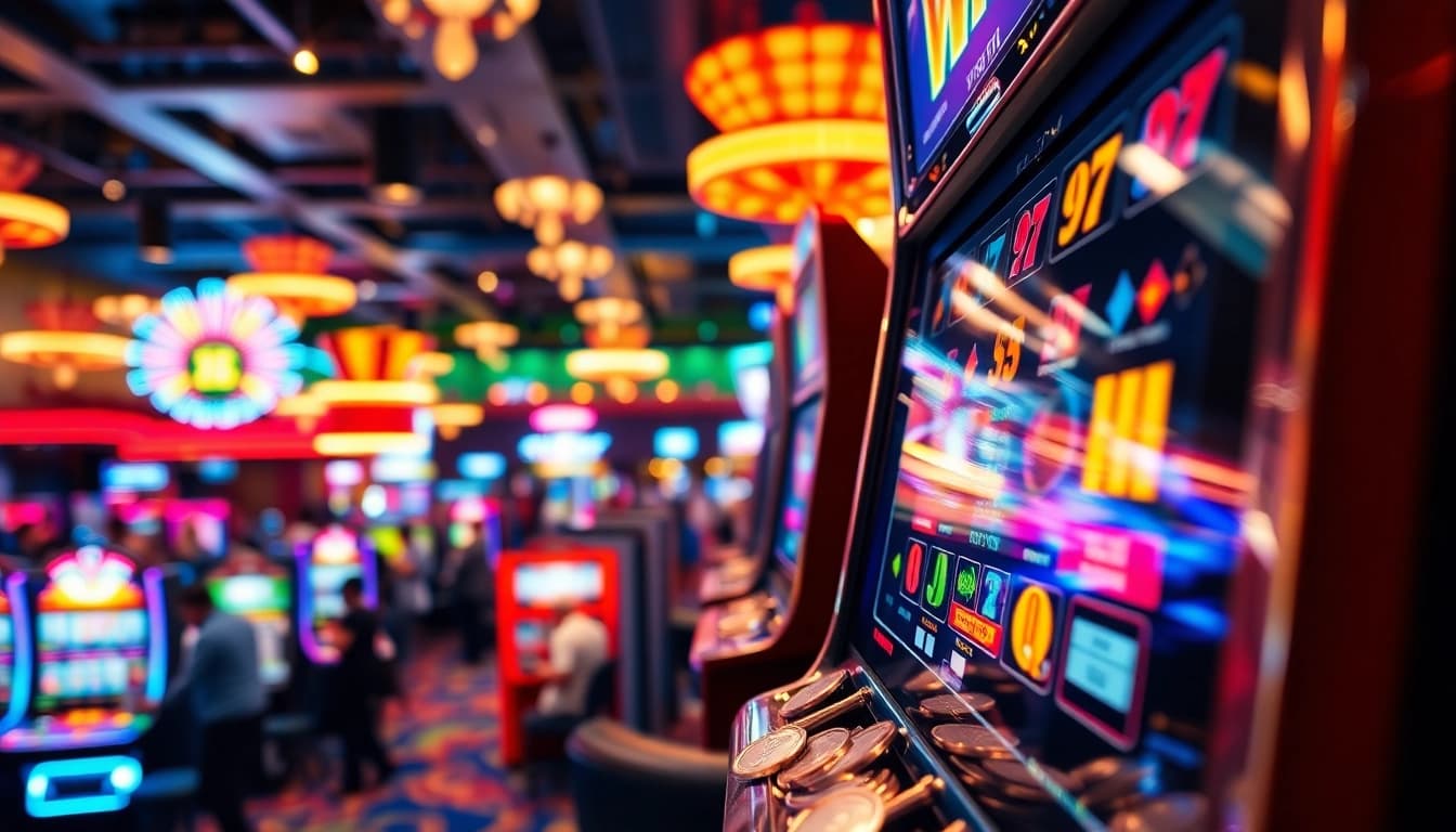 หมุนวงล้อคาสิโนที่ https://slotxo.us.com/ ด้วยเครื่องสล็อตที่สนุกสนานในบรรยากาศที่เต็มไปด้วยแสงสว่าง