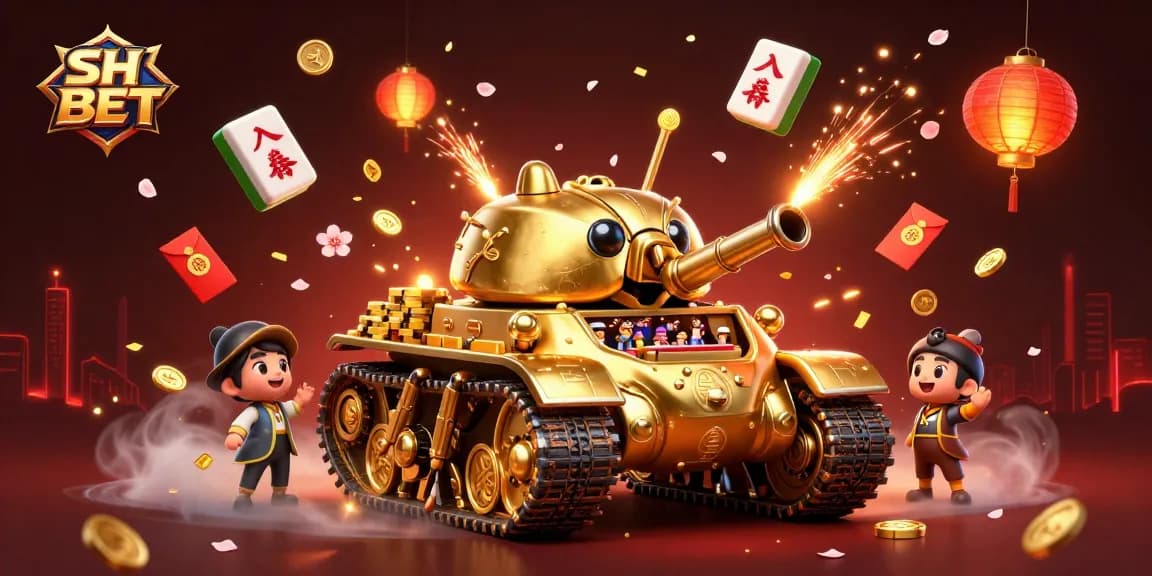 Experience SH BET with a vibrant 3D casino tank full of excitement and games!