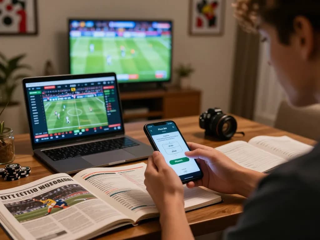 Place sports bets confidently with lu88 during an exciting game at home.