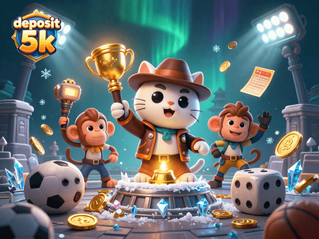 Experience winning with deposit 5k as a cat explorer uncovers treasures in a dynamic casino scene.