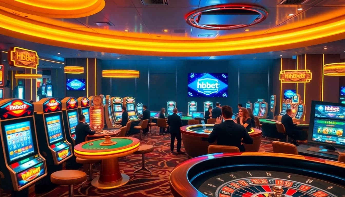Engage with exciting games at http://hbbet7.club/ featuring vibrant slot machines and dynamic poker tables.