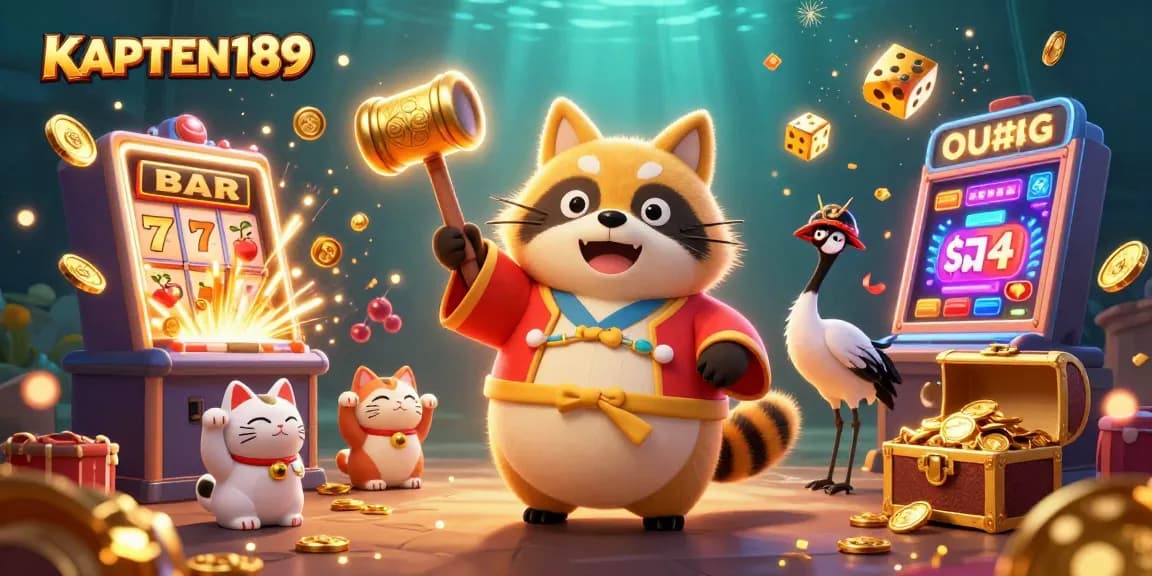 KAPTEN189 memberikan pengalaman bermain slot terbaik dengan simbol keberuntungan dan jackpot yang melimpah.
