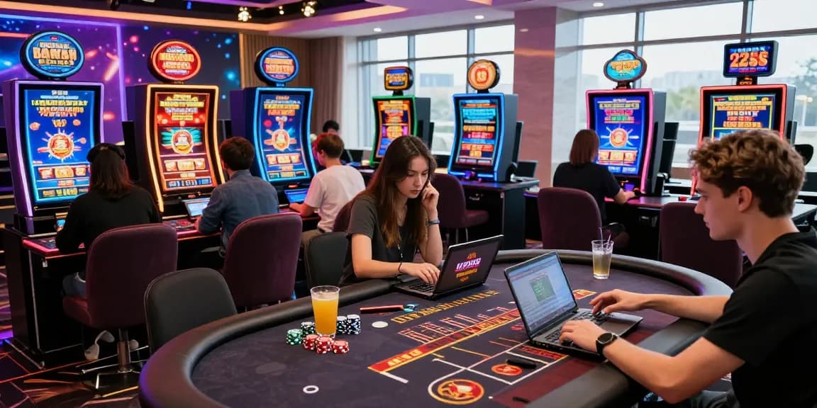 Exciting gaming experience at credit card casinos with https://scoarch.org.uk list of credit card casinos displayed, showcasing vibrant atmosphere and rewards.