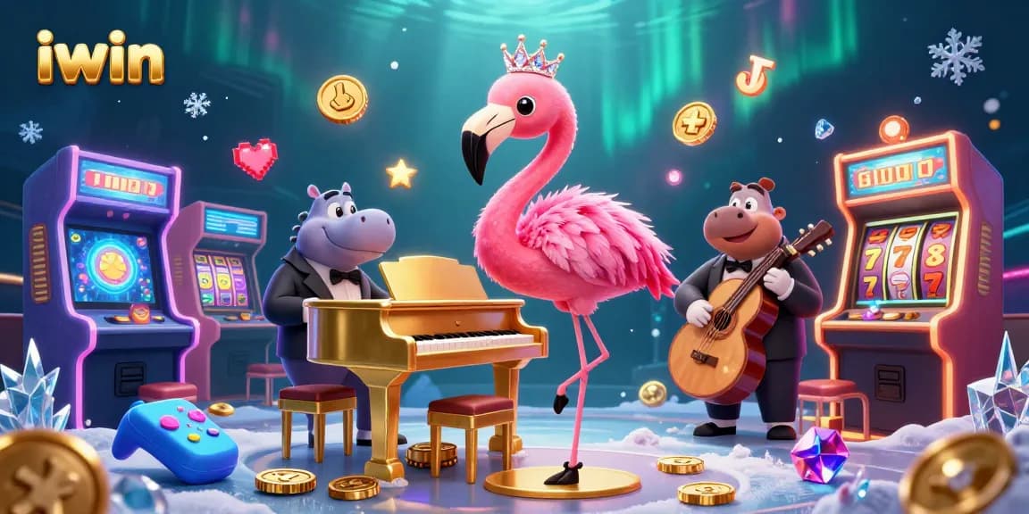Engage with iwin's fun casino vibes featuring vibrant games and lively characters
