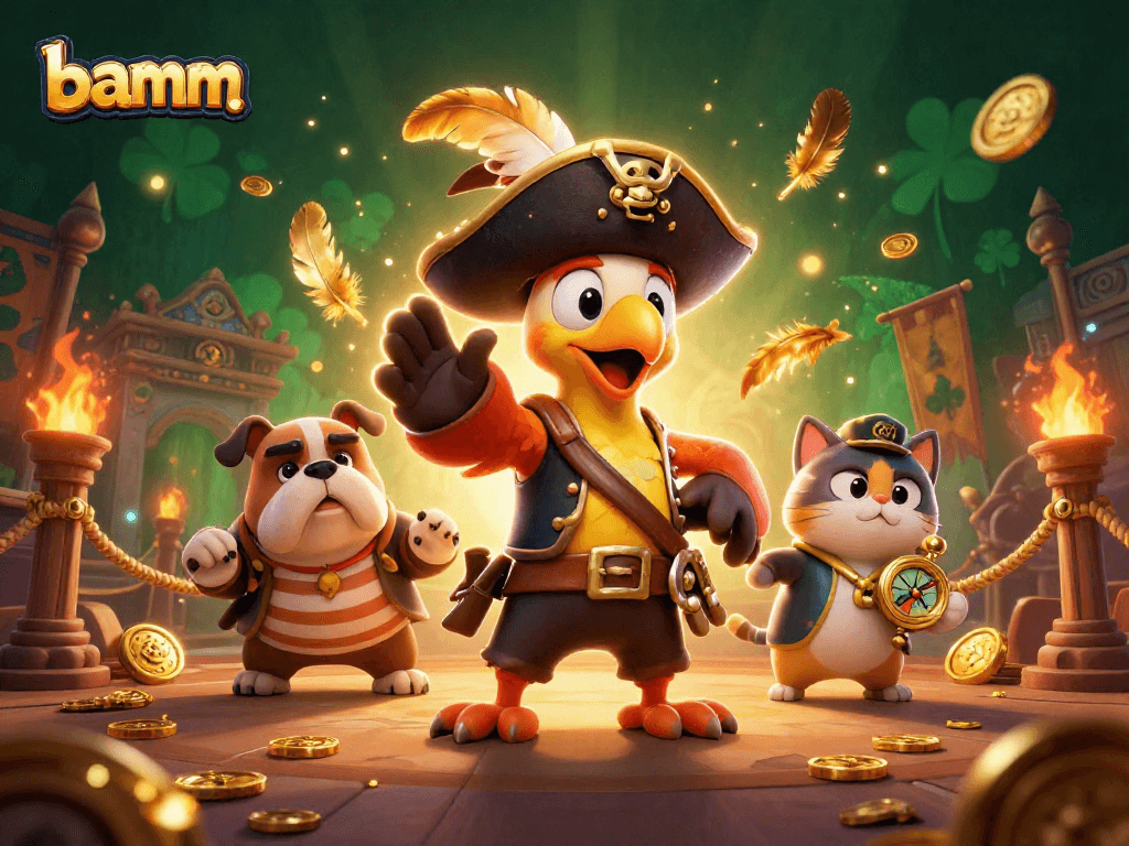 Join the exciting world of bamm for thrilling casino adventures with dynamic 3D pirate characters!