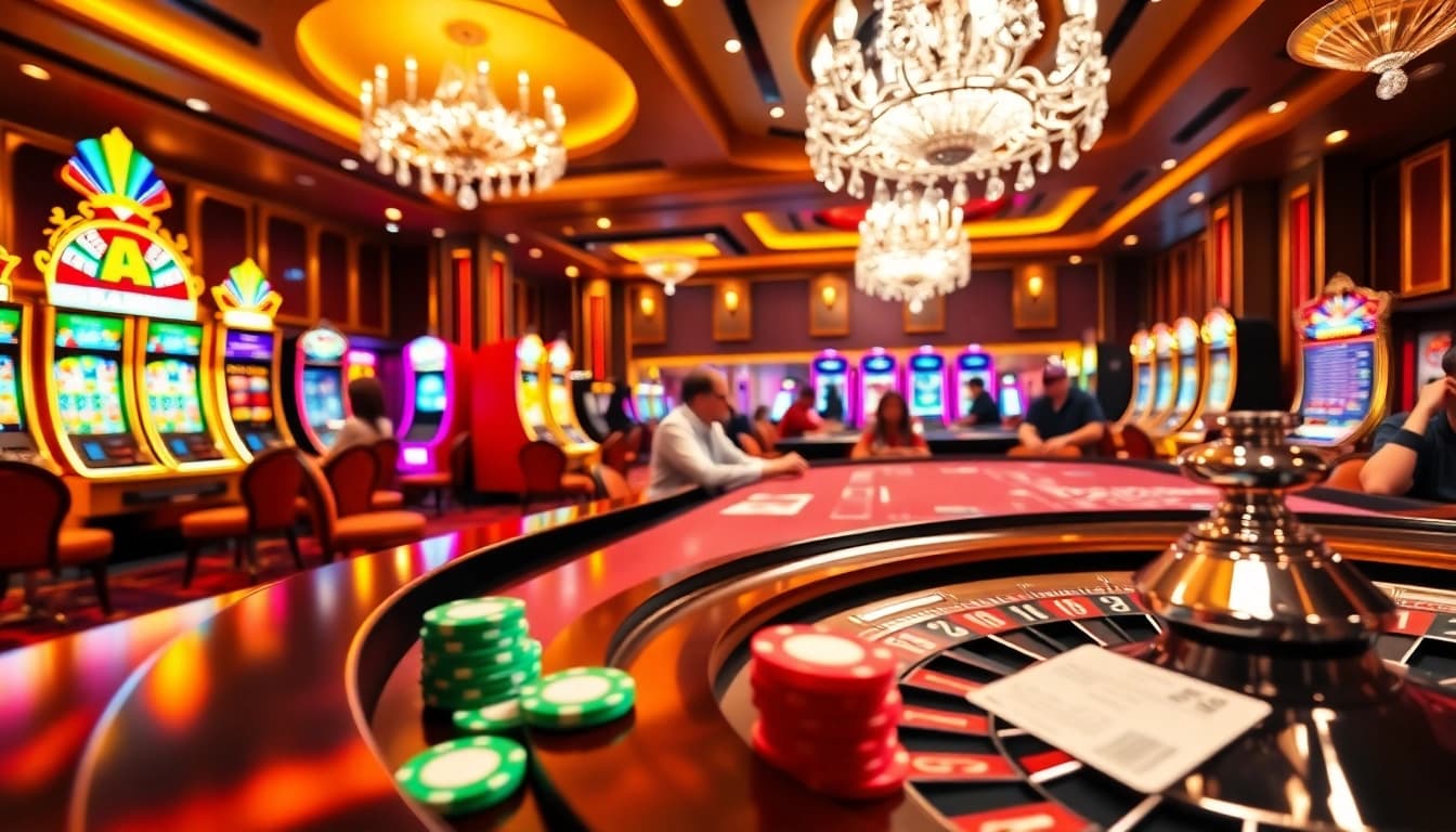 Experience the excitement of SODO CASINO with vibrant slot machines and engaging poker gameplay.