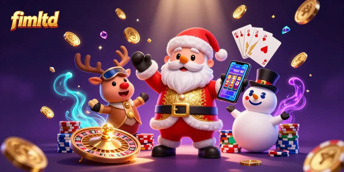 Play at fimltd and enjoy immersive casino action with friendly Santa and his companions.
