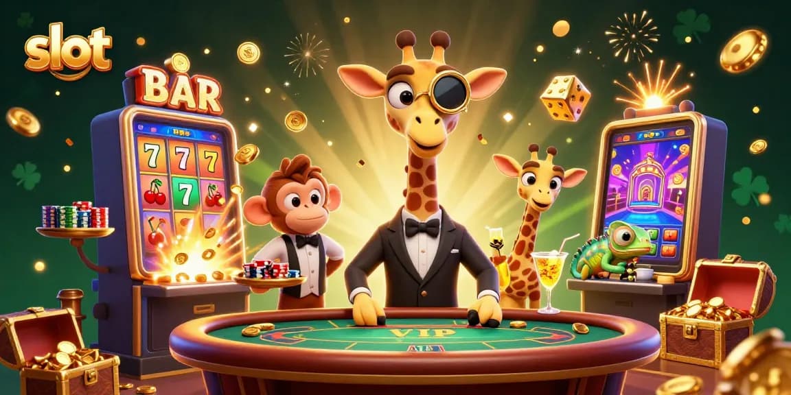 Mengambil slot yang luar biasa, gajah pemodal berkelas dengan monokel dan meja poker di tengah huru-hara kasino