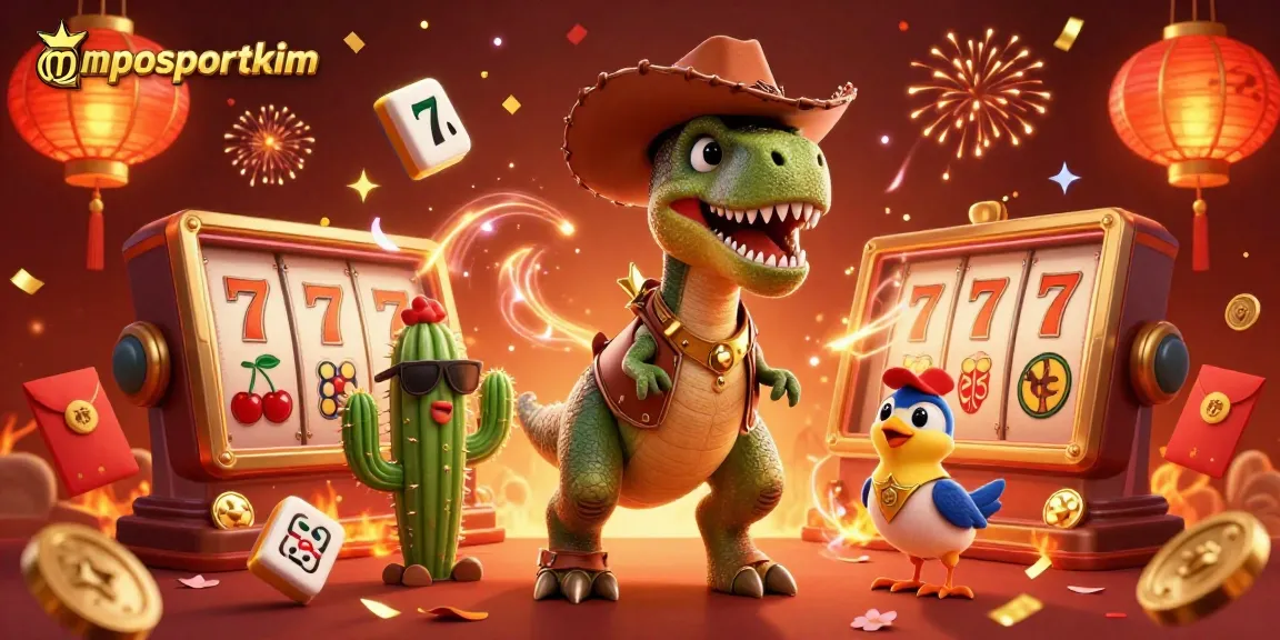 Experience thrilling gameplay at mposportkim with dynamic 3D characters amidst exciting gambling elements.