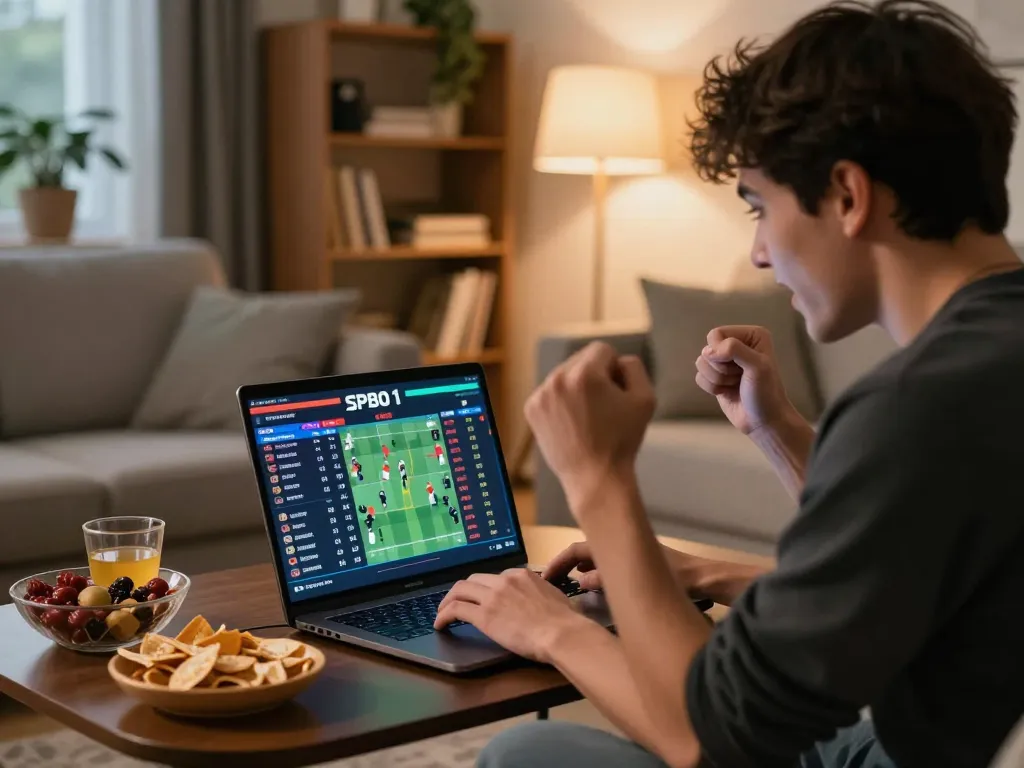 Periksa skor langsung SPBO 1 dan odds taruhan dalam suasana taruhan olahraga di rumah yang menarik.