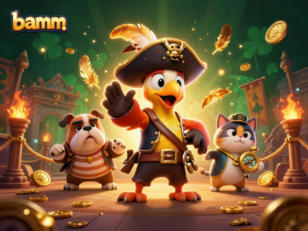 Join the exciting world of bamm for thrilling casino adventures with dynamic 3D pirate characters!