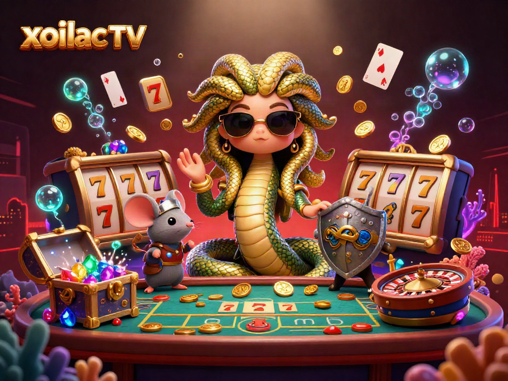 Khám phá những slot tuyệt vời tại xoilac TV với Medusa và chiến binh gạch đá.