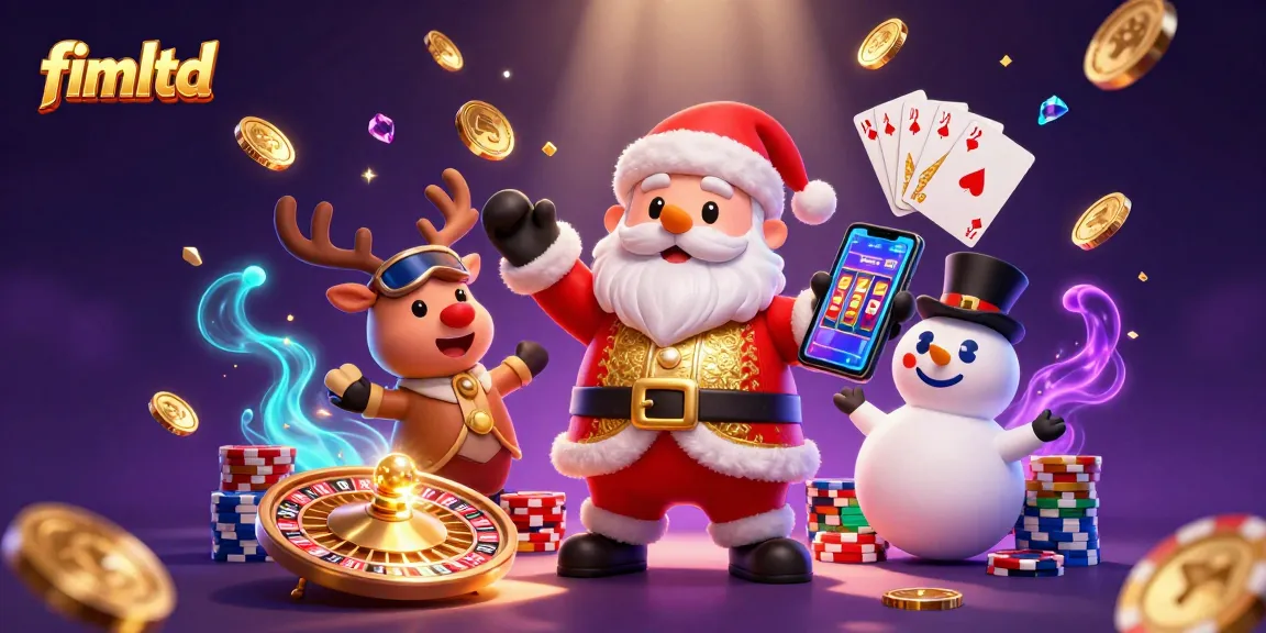 Play at fimltd and enjoy immersive casino action with friendly Santa and his companions.