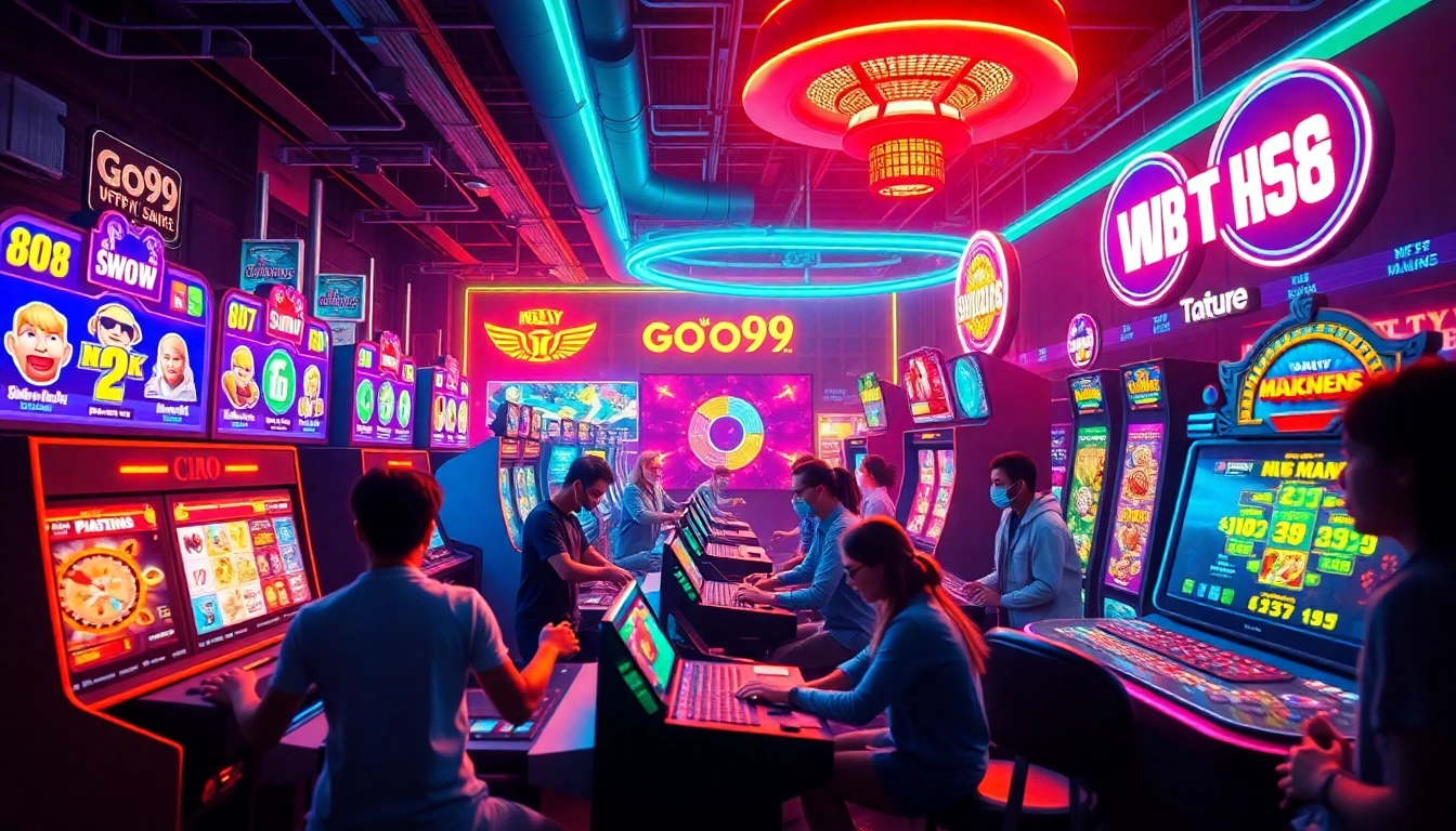 Experience the excitement of tai go99 with vibrant gaming visuals and dynamic interaction.